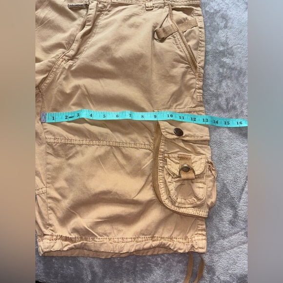 Men's Tan Cargo Shorts with Pockets(0002) - Picture 11 of 11